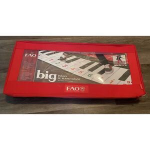 FAO SCHWARZ GIANT DANCE MAT PIANO - Like the movie BIG with Tom Hanks